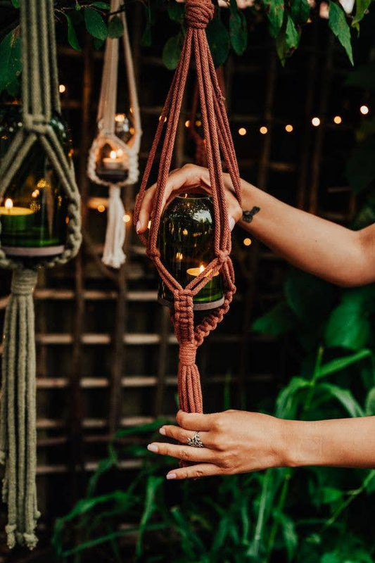 Rust Oeko-Tex Cotton Cord Hanger