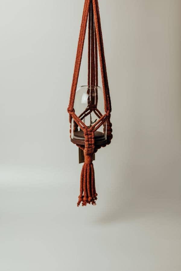 Rust Oeko-Tex Cotton Cord Hanger