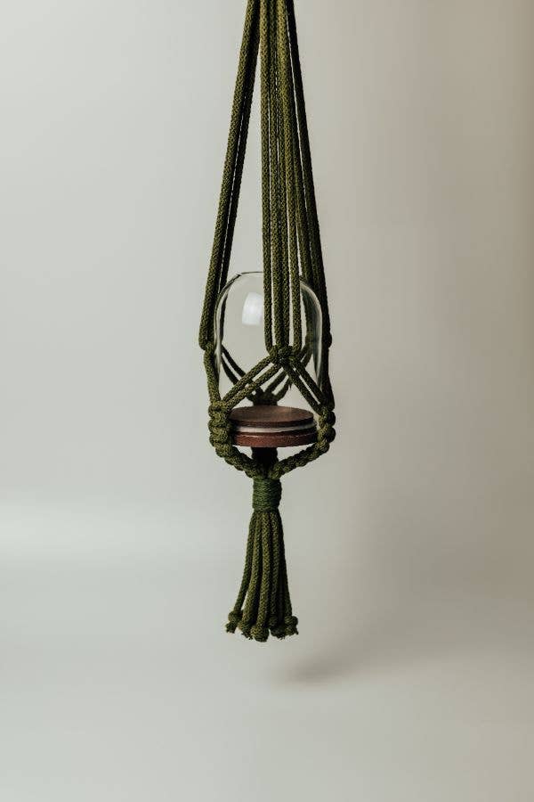 Khaki Oeko-Tex Cotton Cord Hanger