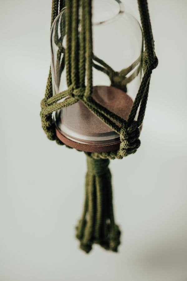 Khaki Oeko-Tex Cotton Cord Hanger