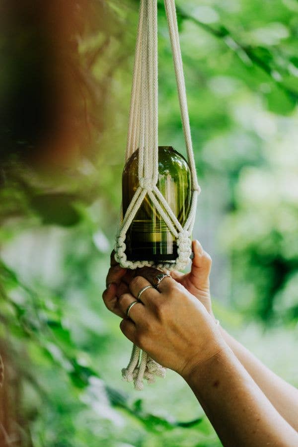 Khaki Oeko-Tex Cotton Cord Hanger